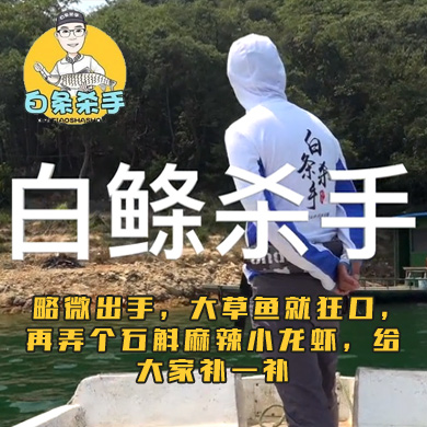 白条杀手 略微出手，大草鱼就狂口，再弄个石斛麻辣小龙虾，给大家补一补